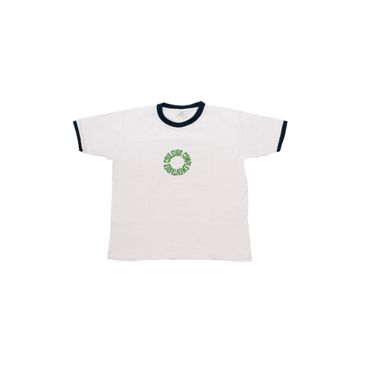 T-shirt Ringer vert