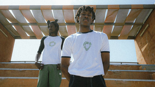 T-shirt Ringer orange