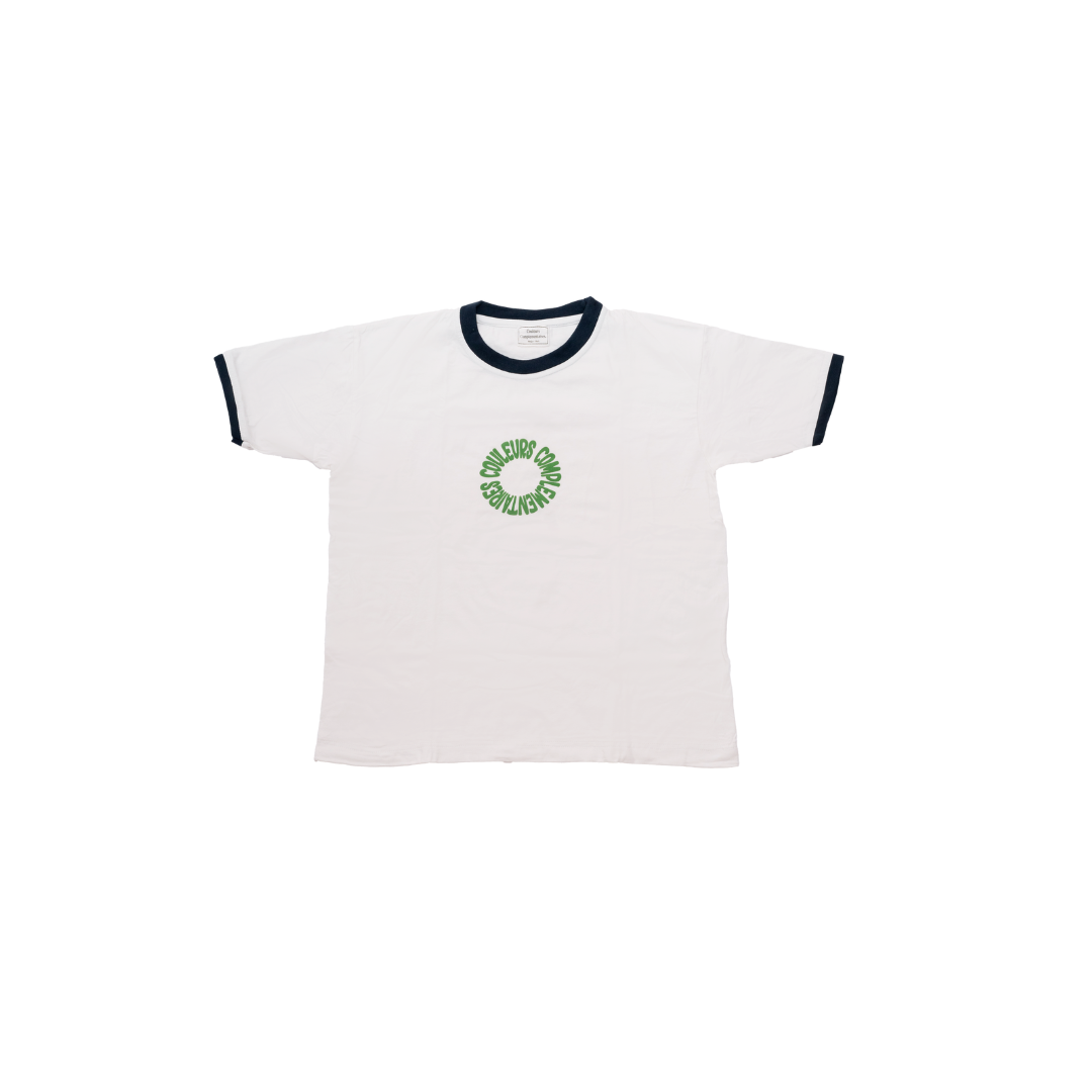 T-shirt Ringer vert